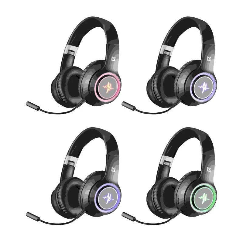 DEFENDER Bluetooth ausinės FREEMOTION B571 juodos LED
