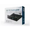 Priekinio korpuso priedas 3,5 SKYDAS / USB 2P FDI3-U3C-01 Gembird