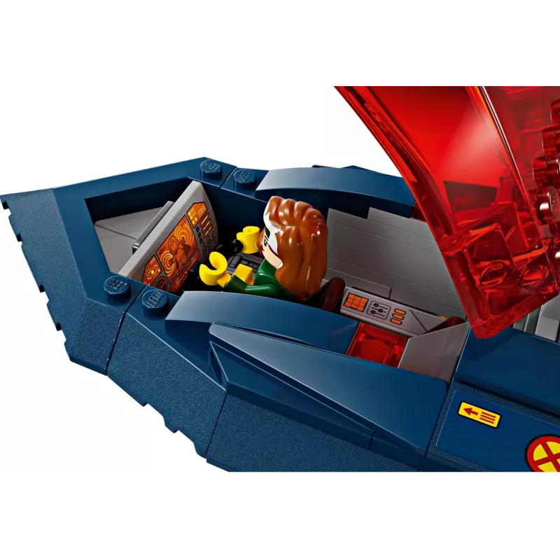 Konstrukcinis žaislas LEGO Marvel Super Heroes X-Jet 76281 su 5 minifigūrėlėmis