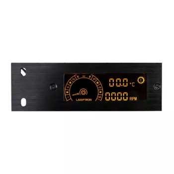 Lamptron TC20 PCI ventiliatorių ir RGB LED valdiklis, juodas — PCI lizde montuojamas ventiliatorių / LED šakotuvas