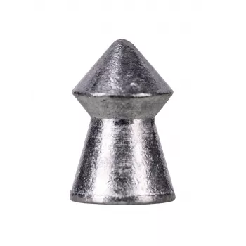 Šratukai RANGER PRORO 5,5 mm, diabolo formos, sidabriniai, 250 vnt., aliuminio dozatorius