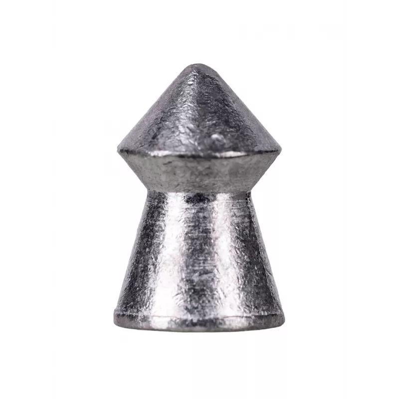 Šratukai RANGER PRORO 5,5 mm, diabolo formos, sidabriniai, 250 vnt., aliuminio dozatorius