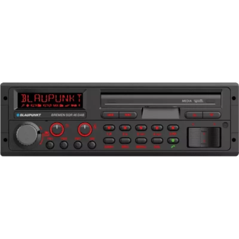 Blaupunkt Bremen SQR 46 DAB autoradijas DAB+ imtuvas, Bluetooth® laisvų rankų įranga, retro dizainas (2001018000000)