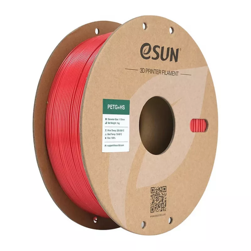 EPETG+HIGH SPEED 1,75mm SOLID RED 1kg