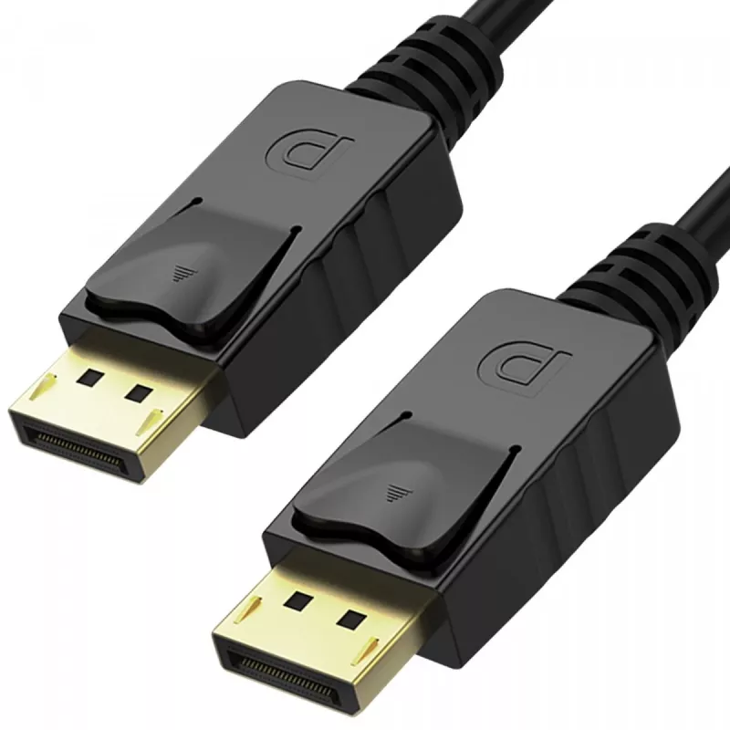 DisplayPort laidas Unitek Y-C609BK — 3 m, kištukas-kištukas, juodas