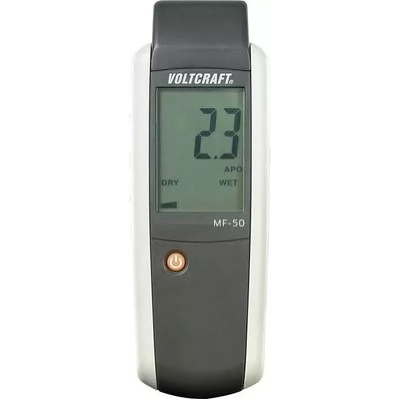 Voltcraft® MF-50 medžiagų drėgmės matavimo prietaisas, drėgmės matavimo prietaisas 0,0–100,0 skaitmenų (MF-50)