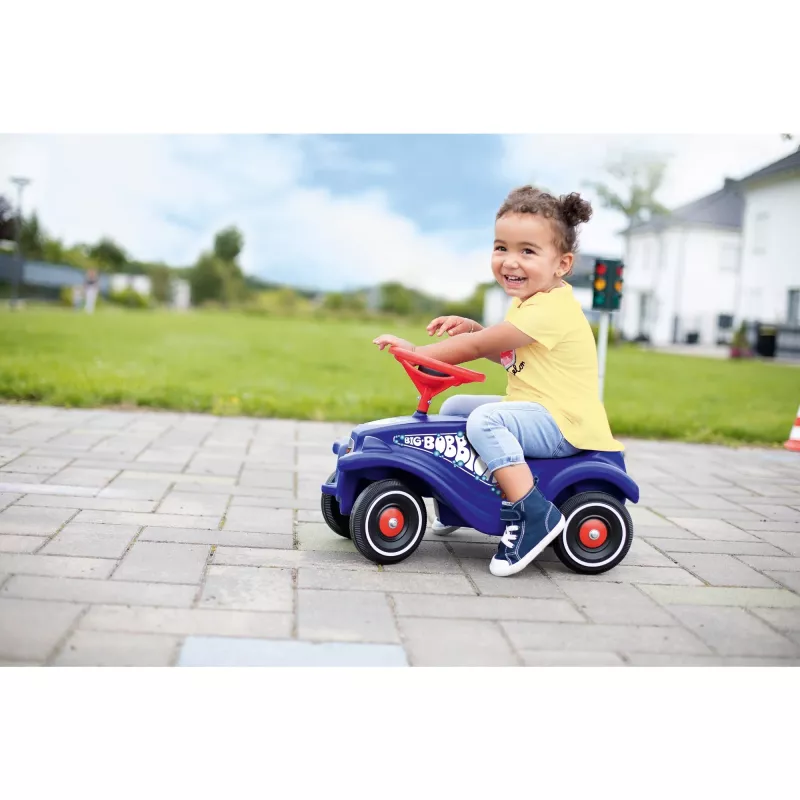 Važinėjamas automobilis Simba-Dickie BIG Bobby-Car, stūmimo pavara, amžius 1–5 m., 4 ratai, mėlynas/raudonas