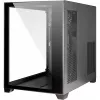 PC korpusas Inter-Tech C-501 Aspect Midi Tower juodas