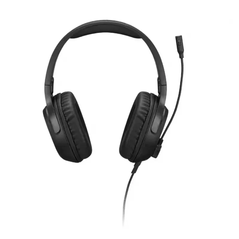 Lenovo H110 žaidimų ausinės, laidinės, binauralinės, 3,5 mm, 1,8 m kabelis, 50–20 000 Hz, 110 dB, 32 Ω, juodos