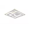 Lubinis LED šviestuvas TRIO 629219331, 51×51 cm, matinės baltos spalvos