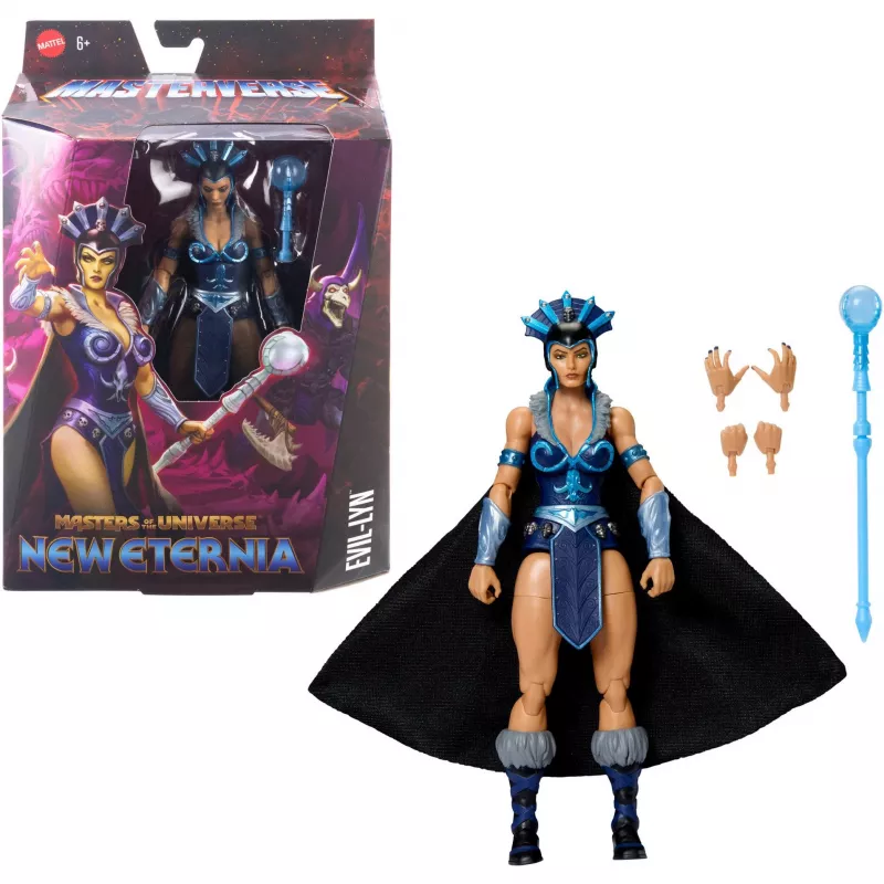 Masters of the Universe Masterverse nauja Eternia Evil-Lyn, žaidimų figūrėlė