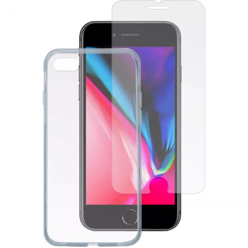 Mobiliojo telefono dėklas 4smarts 360° Starter Set permatomas 11,9 cm (4,7 col.)