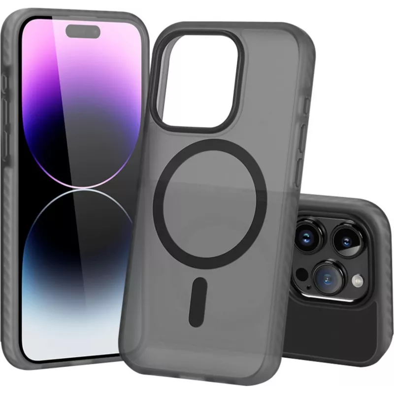 nevox StyleShell Invisio juodas iPhone 16 Pro (2400)