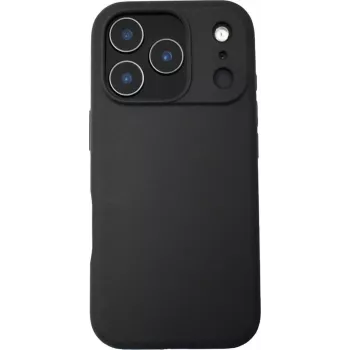 SilikonCase JT Berlin Steglitz MagSafe, skirtas Apple iPhone 17 Pro — silikoninis apsauginis dėklas, juodas