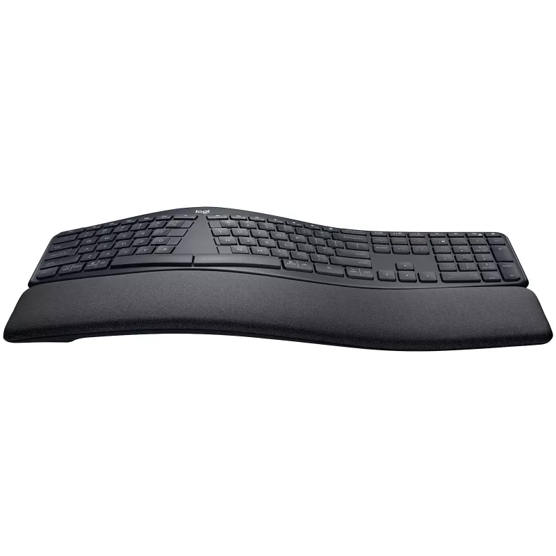 Logitech ERGO K860 - klaviatūra - belaidė - 2,4 GHz, Bluetooth 5.0 - QWERTY - GB - grafito spalvos