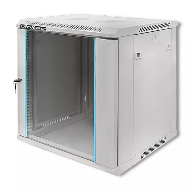 Stovo spinta QOLTEC 19 colių 12U modelis 54485 — tinklo / serverių korpusas