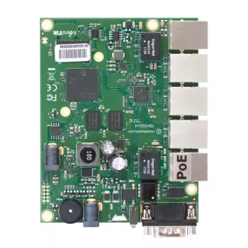 laidinio maršrutizatorius Mikrotik RB450Gx4 Gigabit Ethernet žalia