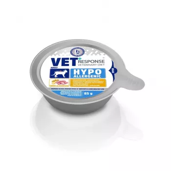 VET RESPONSE Hypoallergenic Turkey - drėgnas kačių maistas - 85g