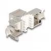 DeLOCK Keystone modulis RJ45 lizdas į LSA Cat.6A be įrankių su mėlyna dulkių gaubtu