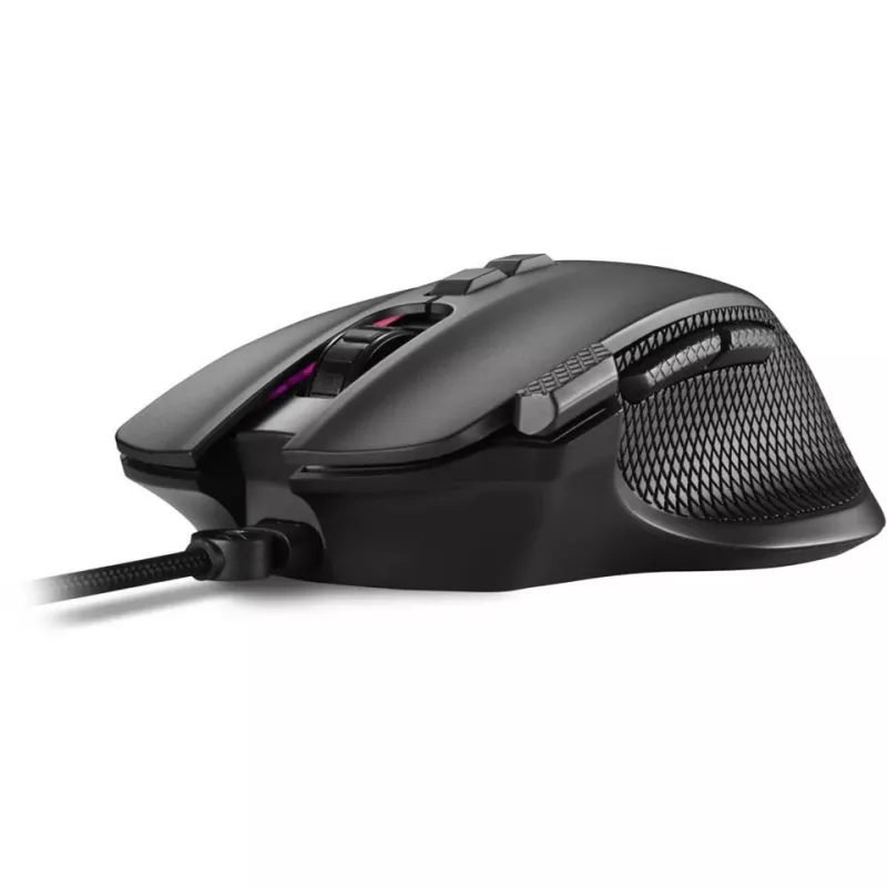 Sharkoon Mouse Shark Force 3 optinė 8 mygtukai 12.800DPI juoda