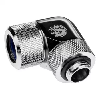 Vamzdis kompiuterio aušinimo sistemai BitsPower BP-E90RMLA14 — žalvaris, 14 mm skersmuo, sidabrinis