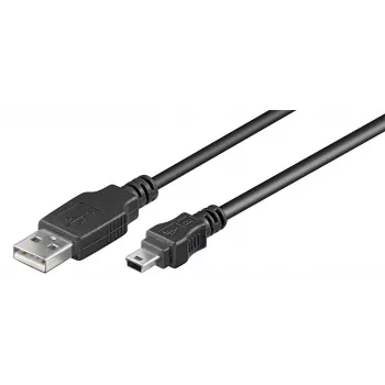 Goobay | USB 2.0 Hi-Speed laidas | 50768 | USB-A į mini-USB USB 2.0 vyriškas (A tipas) | USB 2.0 mini vyriškas (B tipas, 5 kontaktų)