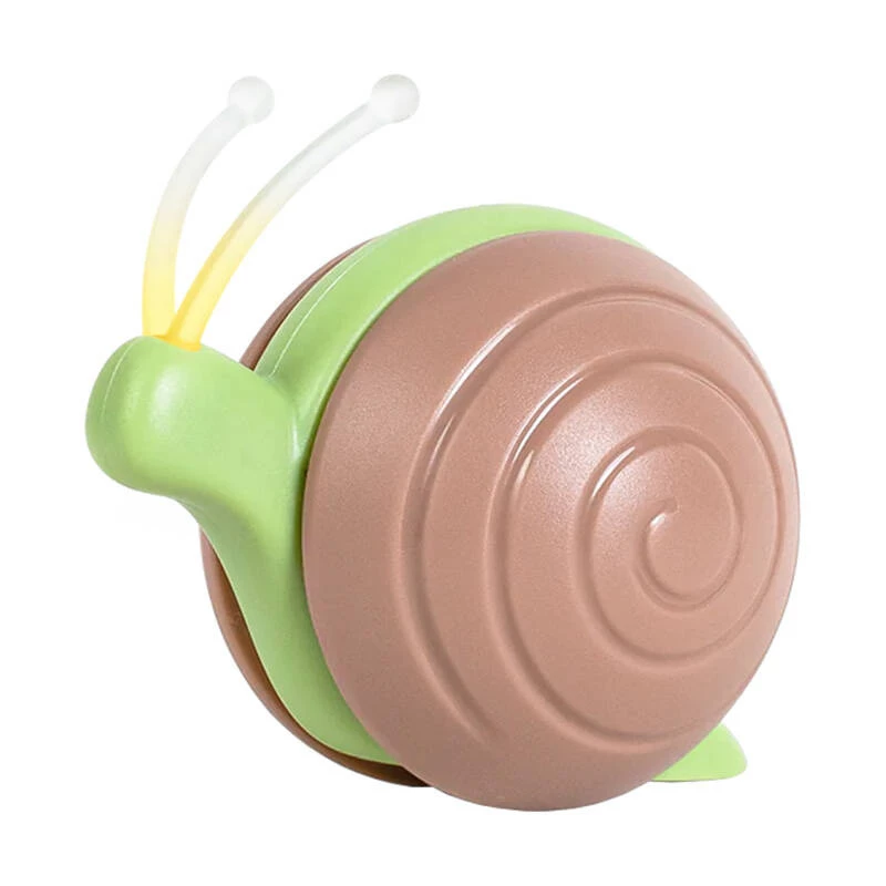 Interaktyvus kačių žaislas Cheerble Wicked Snail (rudas)