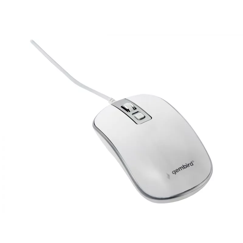 Pelė Gembird MUS-4B-06-WS USB Type-A