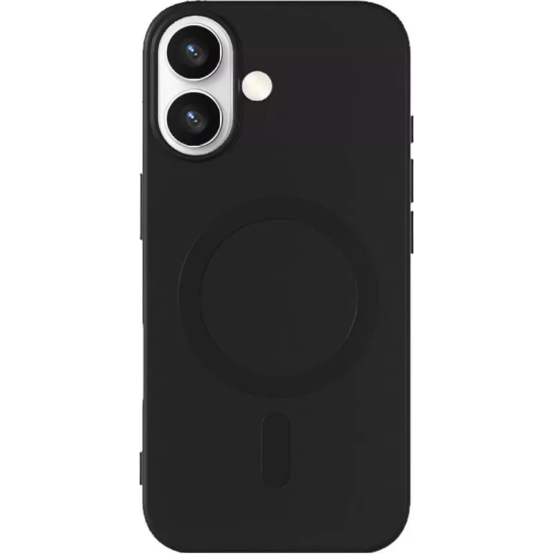 Apsauginis galinis dėklas jt berlin Pankow Soft MagSafe, skirtas Apple iPhone 17, juodas
