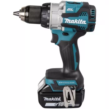 Makita DHP489RTJ atsuktuvas/suktuvas su smūgiu 1800 RPM Juoda, Mėlyna