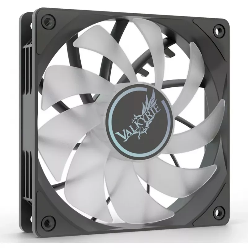 Valkyrie VK-FANV12RB ventiliatorius su Fluid Dynamic Bearing, baltas