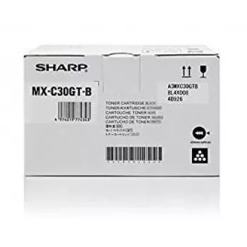 Tonerio kasetė Sharp MX-C30GTB 3000 puslapių juoda