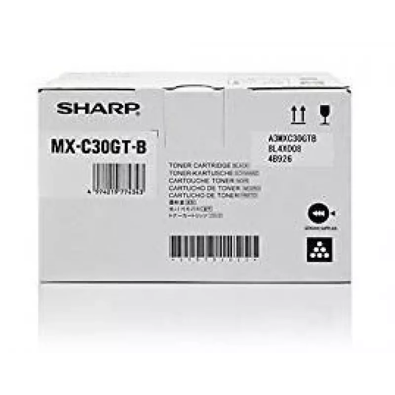 Tonerio kasetė Sharp MX-C30GTB 3000 puslapių juoda