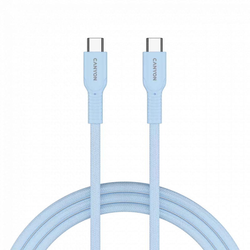 CANYON laidas OnWire 60CL C-C 60W COLOR Pintas 1m Šviesiai mėlynas