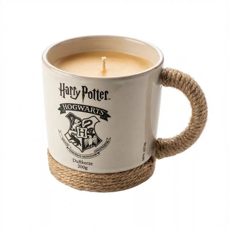 Scented Candle Harry Potter Cup with Rope Hogwarts 200 g – teminė firminė žvakė