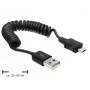 DeLOCK USB 2.0-A/USB mikro-B laidas 0,6 m