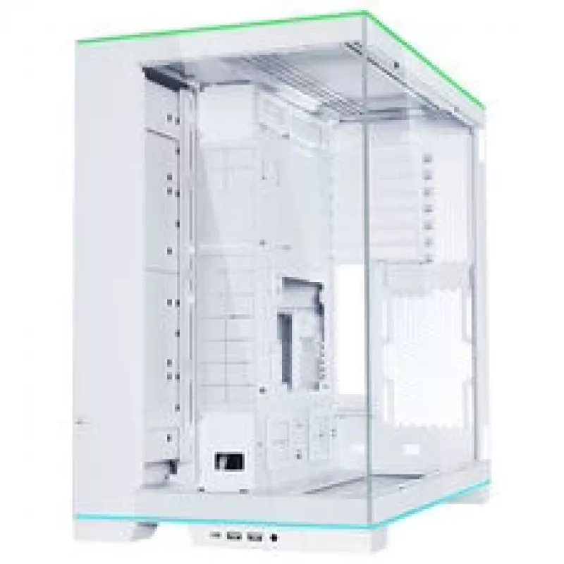 Lian Li O11 Dynamic EVO RGB PC korpuso rinkinys, Midi-Tower, ARGB, grūdintas stiklas + 6x UNI FAN SL-INF Reverse Blade ventiliatorius - baltas