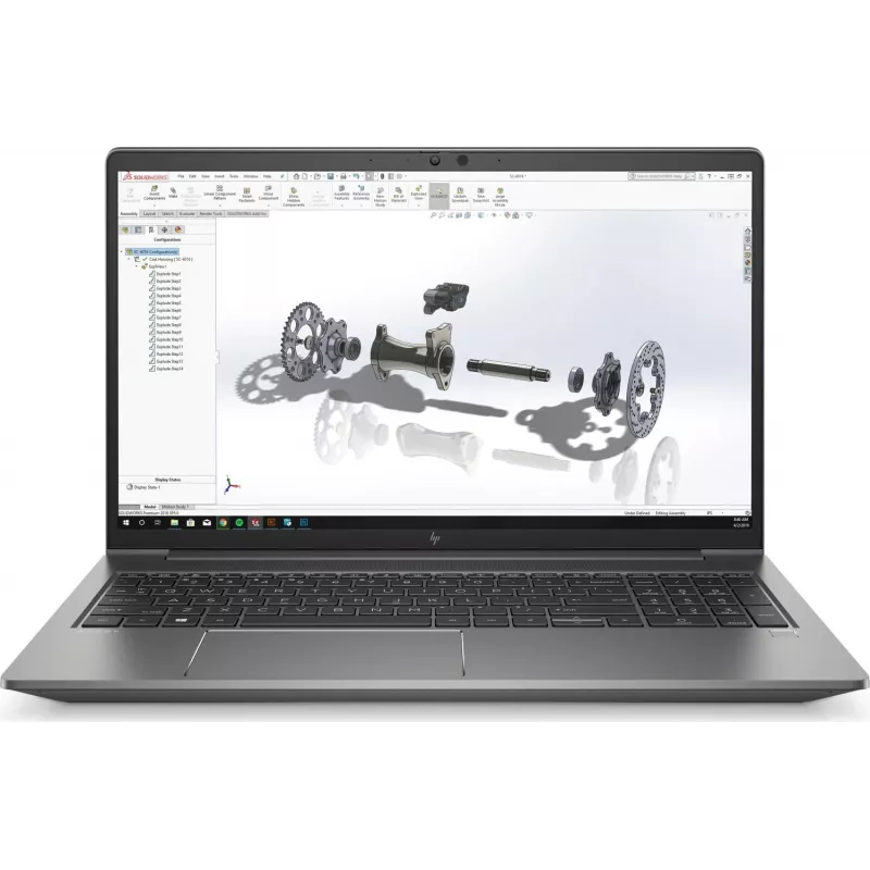 Nešiojamas kompiuteris HP Zbook Power 15 G8 / i7 / RAM 64 GB / SSD / 15,6″ FHD