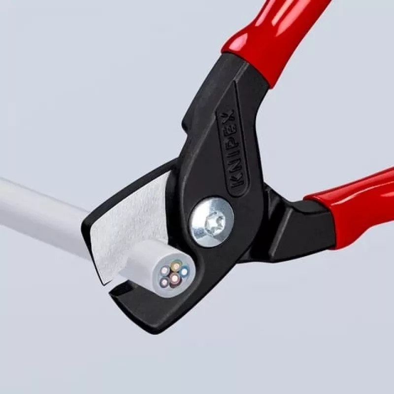 Kabelių žirklės Knipex 95 11 160 — 160 mm pjovimo geba, ergonomiškos rankenos