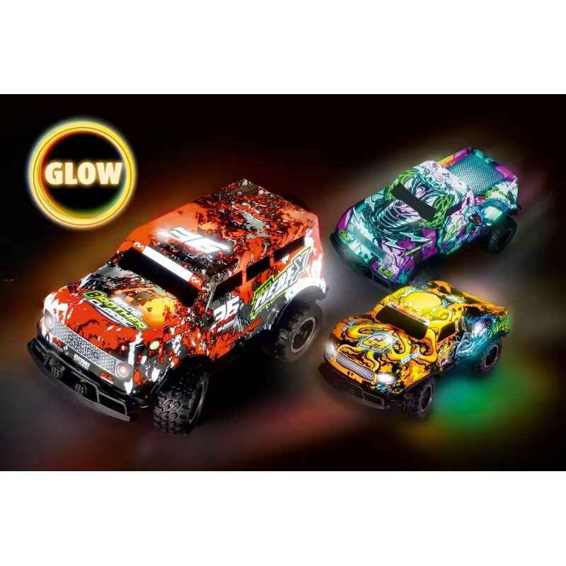 RC automobilis Ghost Driver - violetinė
