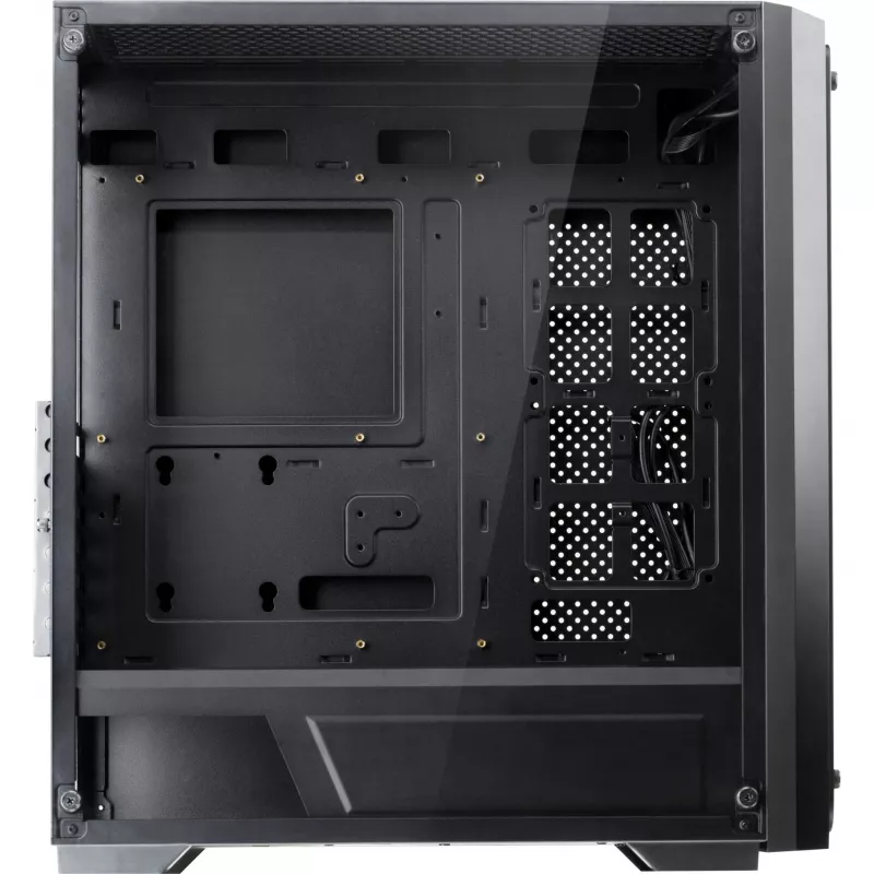 RAIJINTEK PONOS TG4 – stacionarus – PC – SPCC – juodas – ATX – EATX – EEB – mikro ATX – Mini-ATX – Žaidimams