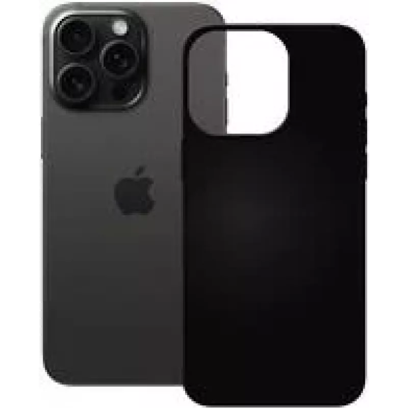 PEDEA Soft TPU dėklas Apple iPhone 16 Pro Max - juodas (50160998)