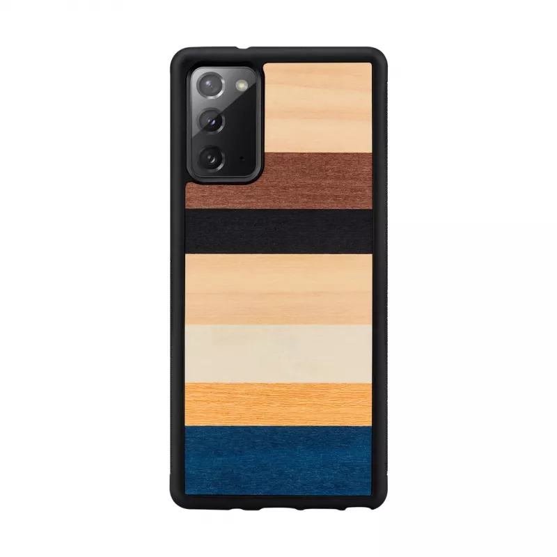 Telefono dėklas Man and Wood Samsung Galaxy Note 20 — juodas