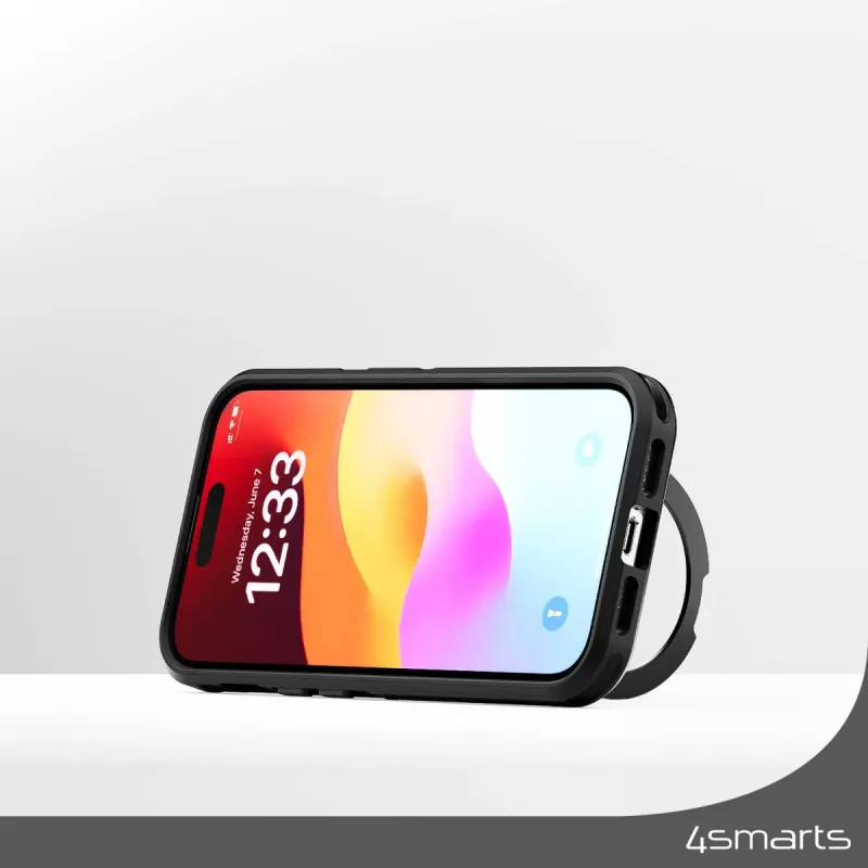 4smarts Defend Case - Mantelhülle - Apple - iPhone 15 Pro - 15,5 cm (6.1) - Juoda