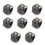XSPC Connector G1/4 į 14 mm Hardtube, juodas chromas - 8 vienetai