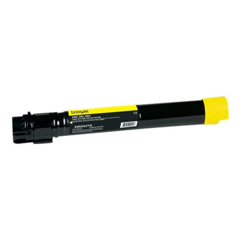 Lexmark X950X2YG tonerio kasetė 1 vnt. Originali Geltona