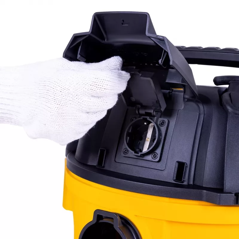 20 l sausas/šlapias siurblys su elektros lizdu AT-DXV20PTA
