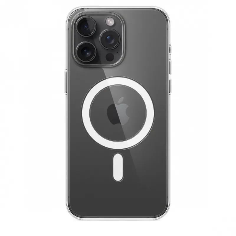 Dėklas su MagSafe, skirtas iPhone 15 Pro Max - skaidrus