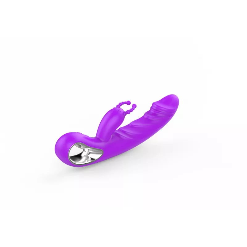 Vibratorius Erolab Silikonas Violetinis