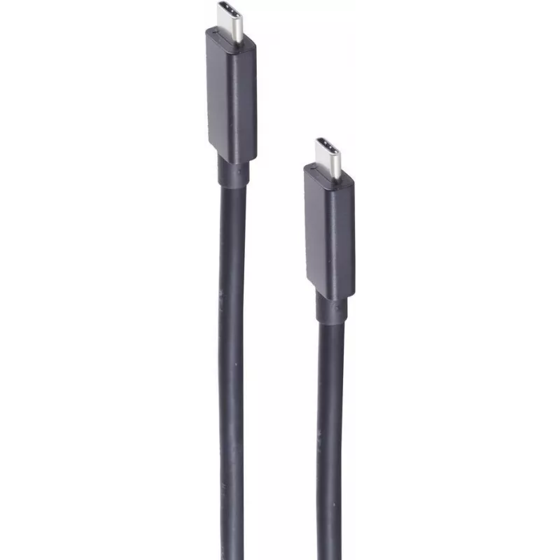 USB laidas ShiverPeaks BS13-65015 USB4 Gen 3x2 0,5 m juodas